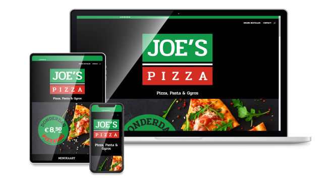 Website Joe’s Pizza
